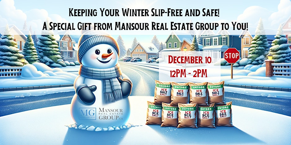 Let It Snow! Client Appreciation Drive-By!